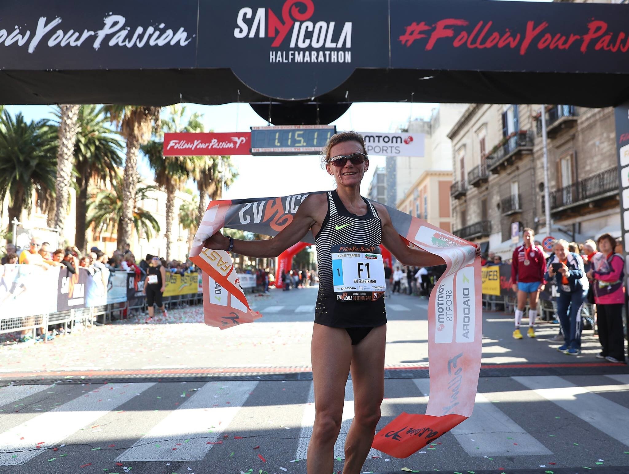 Valeria Straneo a Bari per la San Nicola Half Marathon