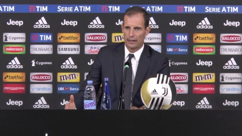 Allegri: "Giocando così con il Milan rischiamo di perdere"