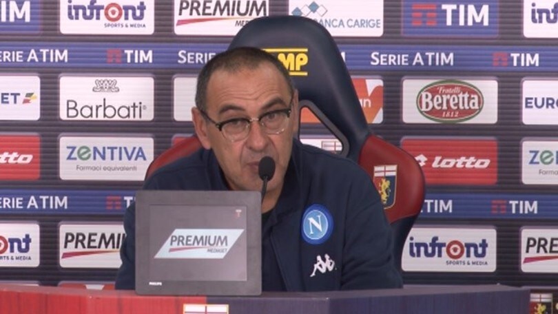 Sarri: "Squadra più matura questa gara la mette in cassaforte"