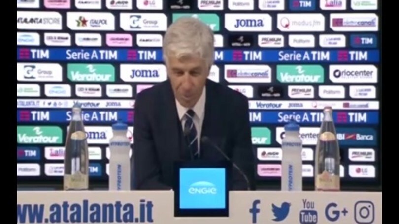Gasperini: "Abbiamo giocato meglio nel secondo tempo"