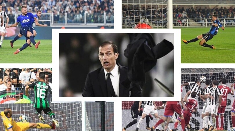 Juve, ecco i sei gol che non ha digerito Allegri