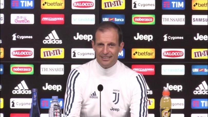 Allegri: "Tolta l'aria che si respira a Torino..è una buona vigilia"