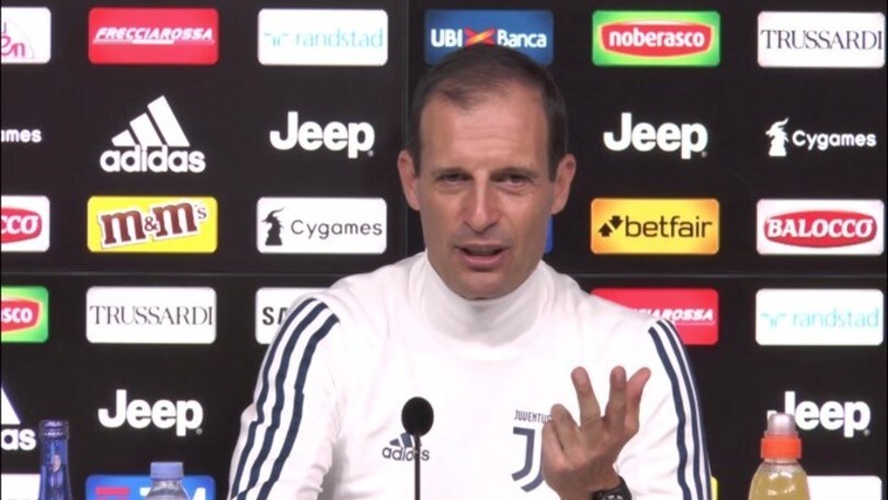 Allegri: "Peccato che non ci sia Bonucci"
