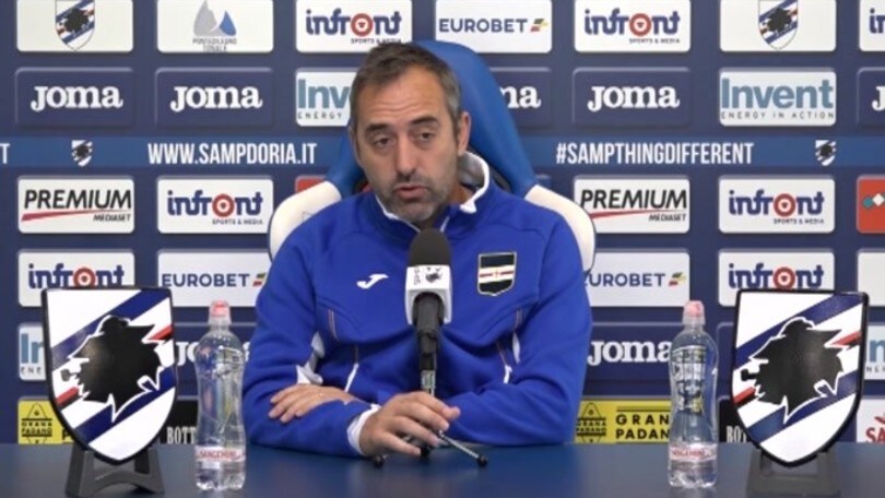 Giampaolo: "Partita alla pari con il Chievo"