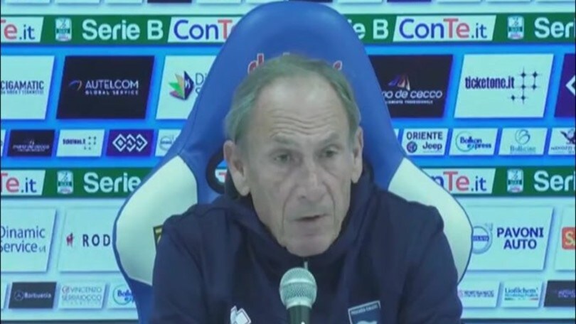 Zeman: "Non va bene giocare così"