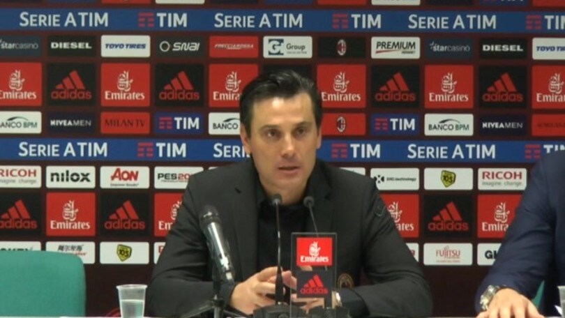 Montella: "Partita decisa da due colpi di un fuoriclasse"