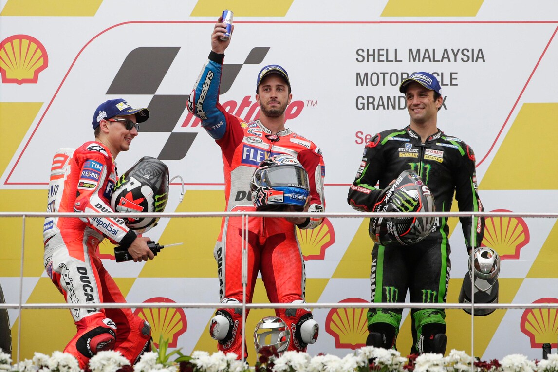 MotoGp Malesia, Lorenzo: «Aiuto a Dovizioso? Ne aveva più di me»