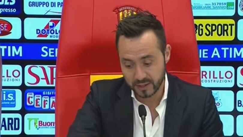 De Zerbi: "Non so se ho fatto una str** ad accettare, ma io ci credo"