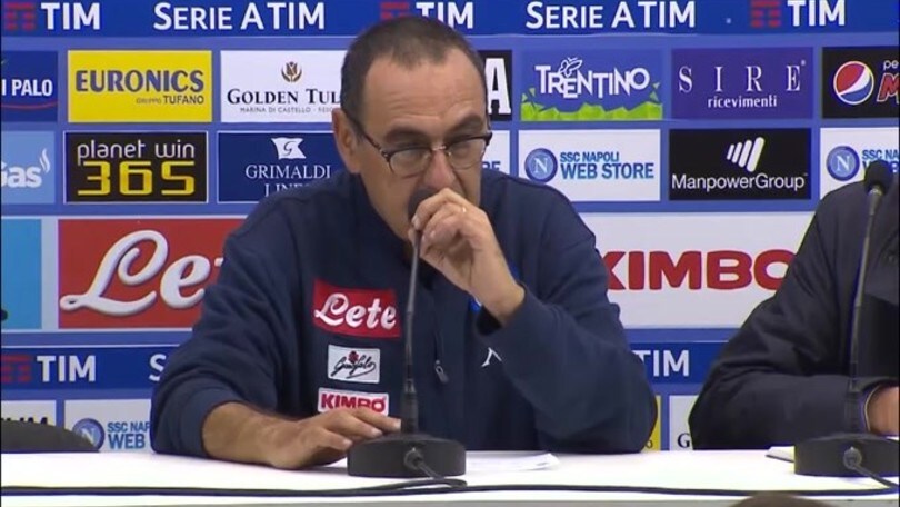 Sarri: "Scudetto? Ora pensiamo al City"
