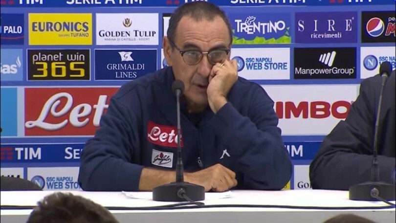 Sarri: "Un orgoglio per noi giocare la Champions "