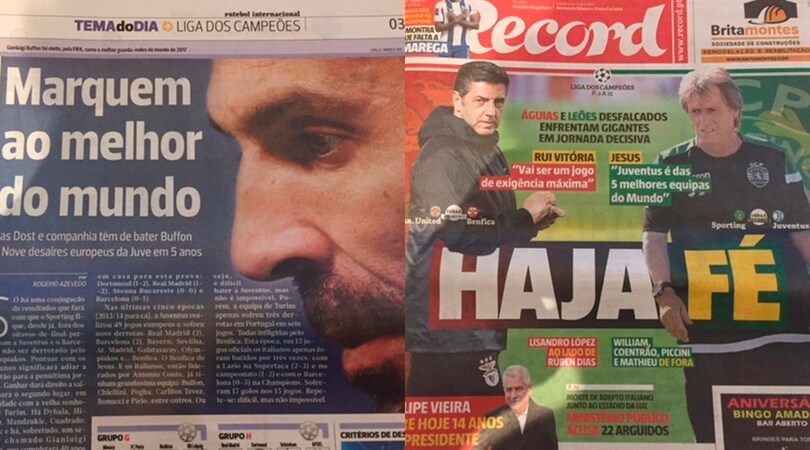Rassegna stampa da Lisbona: «Facciamo gol a Buffon, il più forte del mondo»