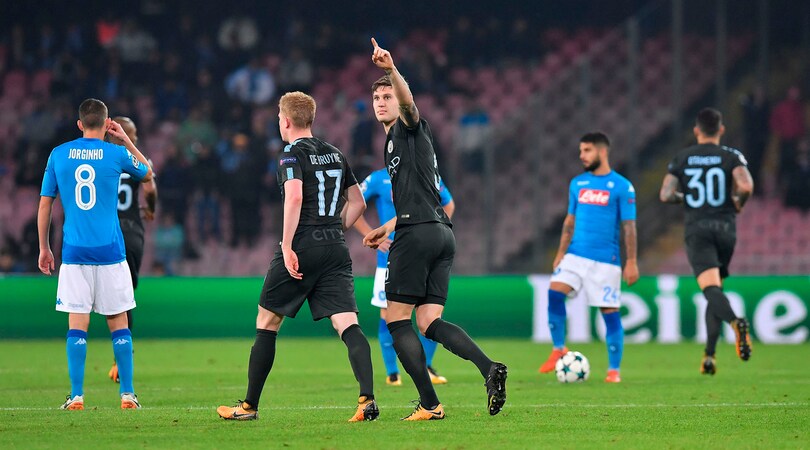 Champions League, Napoli-Manchester City 2-4: Insigne e Jorginho non bastano