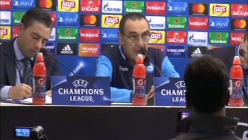 Sarri: "30 minuti di grande Napoli"