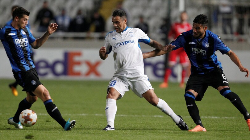 Europa League, Apollon Limassol-Atalanta 1-1: il tabellino