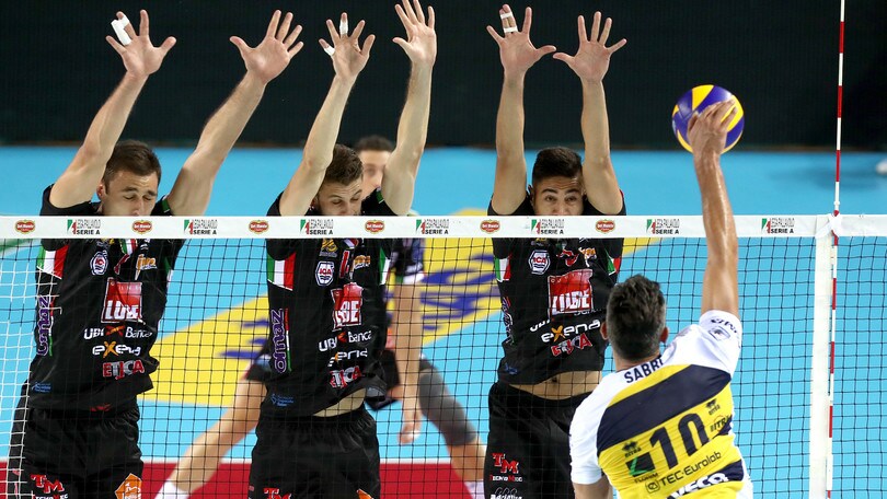 Volley: Superlega, nella 6a giornata spicca la sfida fra Azimut e Lube