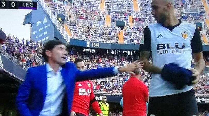 Liga, Valencia-Leganes 3-0: a secco Zaza che non dà la mano a Marcelino
