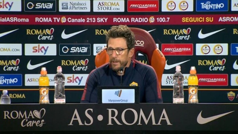 Di Francesco: "Scudetto? Dobbiamo recuperare il terreno perso"