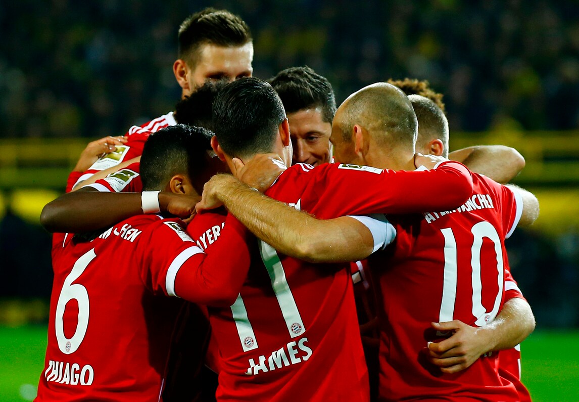 Bundesliga, super Bayern a Dortmund: Borussia ko 3-1