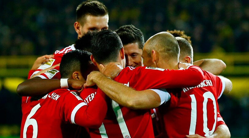 Bundesliga, super Bayern a Dortmund: Borussia ko 3-1