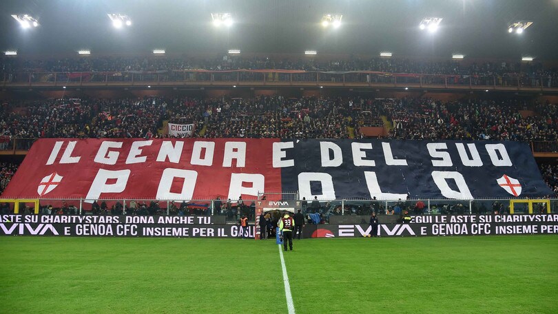 Genoa-Sampdoria, il derby delle coreografie a Marassi