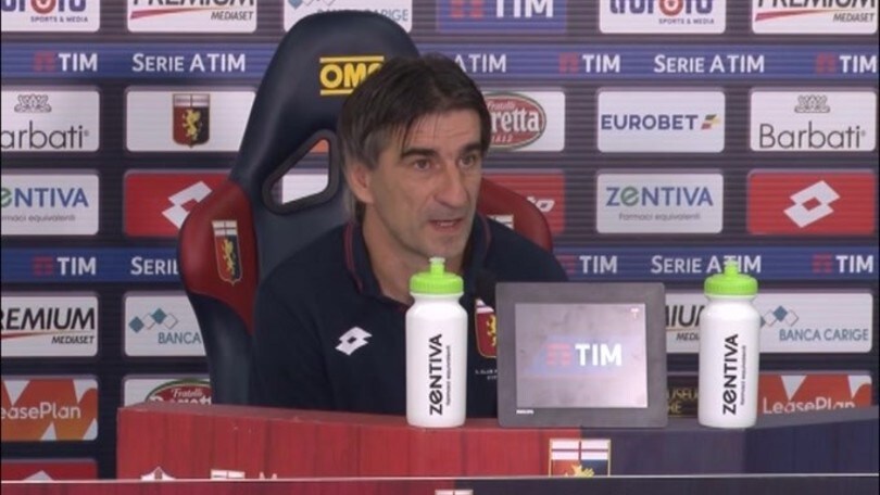 Juric: "Classifica davvero brutta"