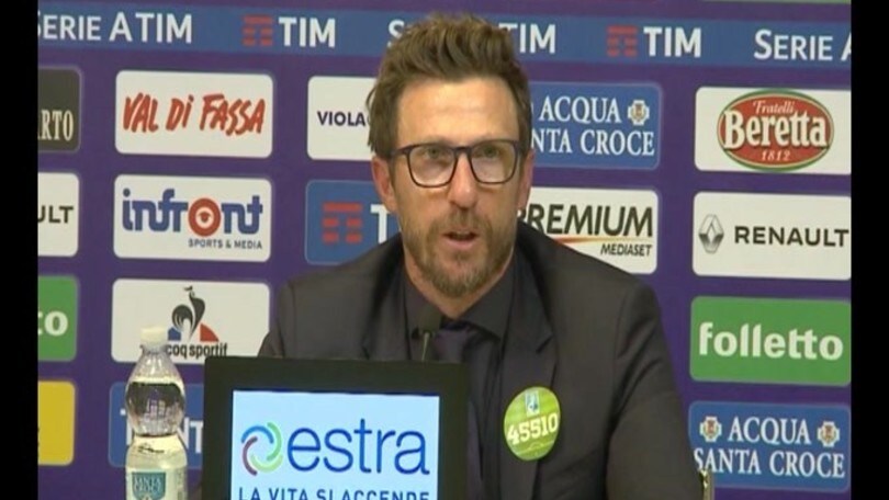 Di Francesco: "Scudetto? Pensiamo a noi stessi"