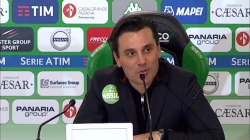 Montella: "Forse ho anche gli occhi azzurri stasera.."