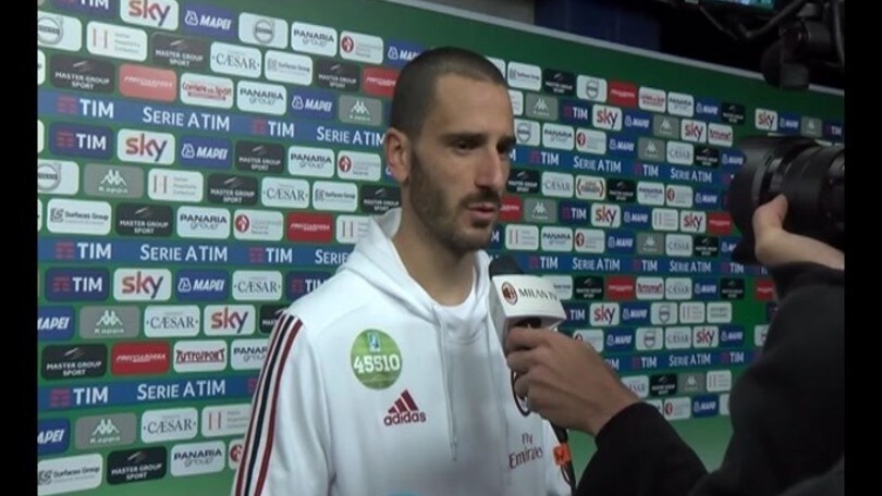 Bonucci: "Ora testa alla Svezia"