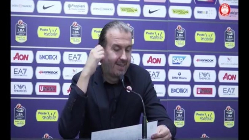 Pianigiani: "Contento della reazione dei ragazzi"