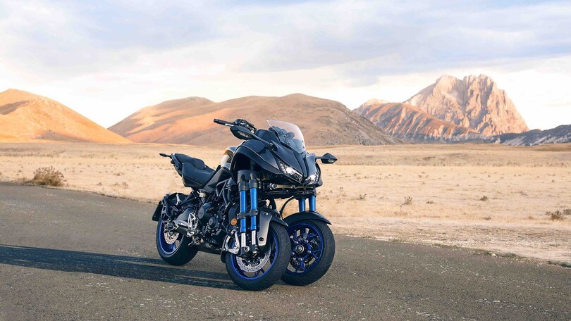 EICMA, Yamaha Niken: i dettagli della moto a tre ruote