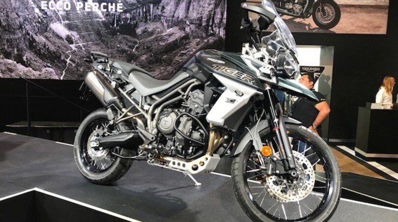 EICMA, Triumph Tiger 800: artigli da fuoristrada