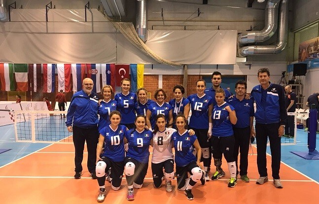 Sitting Volley: agli Europei le azzurre battute dall'Olanda