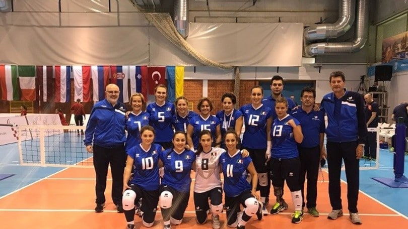 Sitting Volley: agli Europei le azzurre battute dall'Olanda