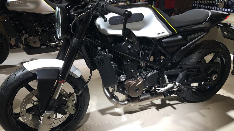 EICMA, Husqvarna Vitpilen 701: caffe scandinavo