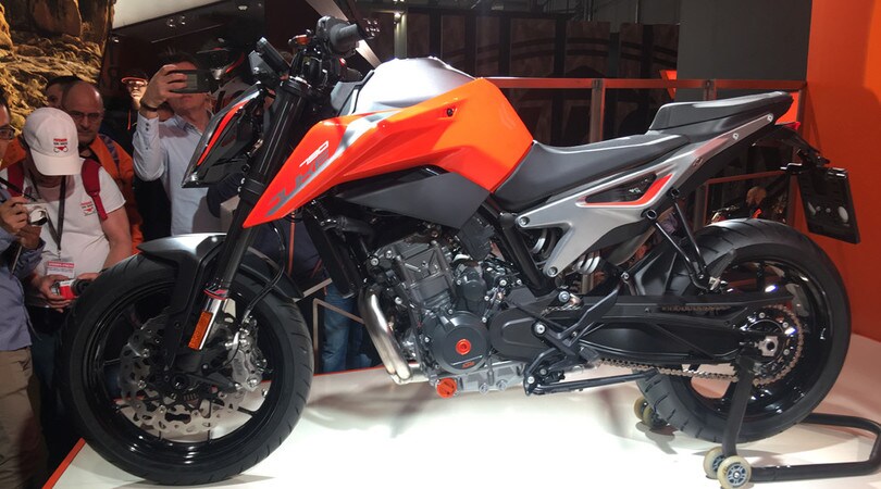 EICMA, KTM 790 Duke: una spremuta di gas