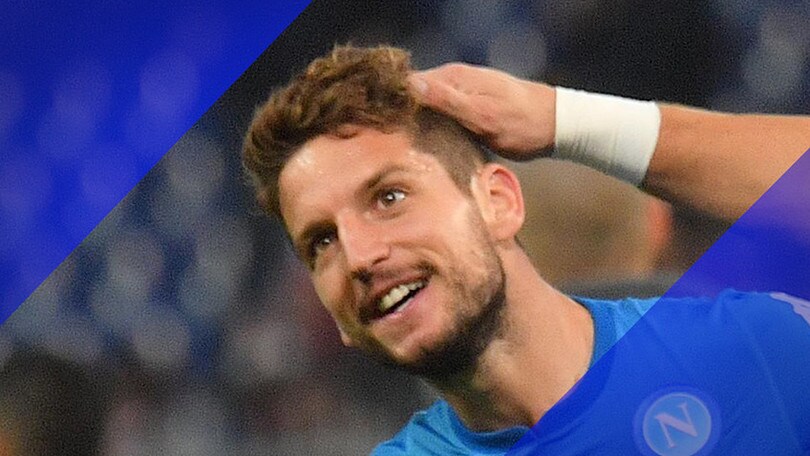 Napoli, Mertens punta il record di gol