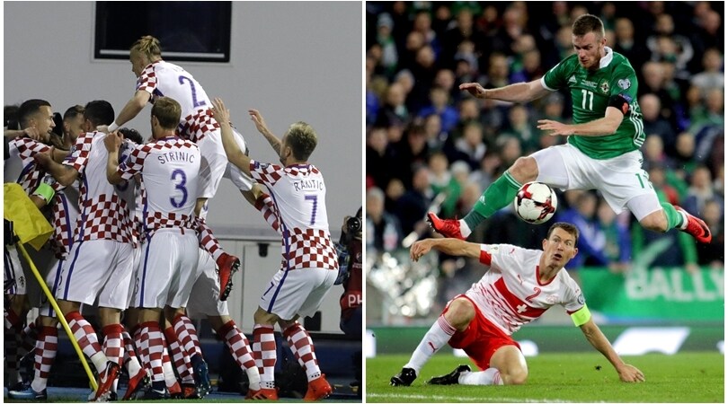 Playoff mondiali: Croazia e Svizzera con un piede in Russia