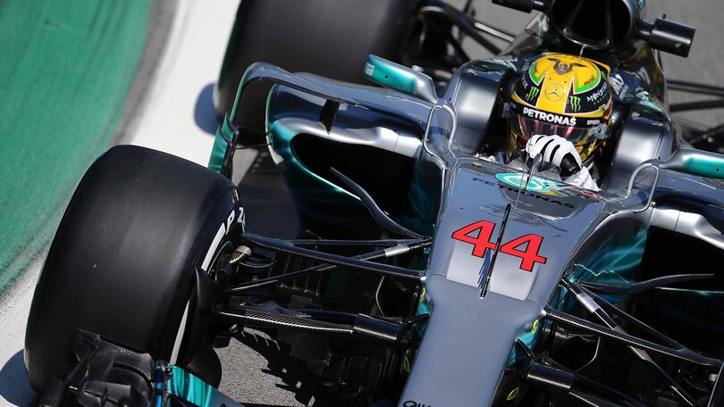 F1 Gp Brasile: Hamilton bis nelle libere, Vettel quarto