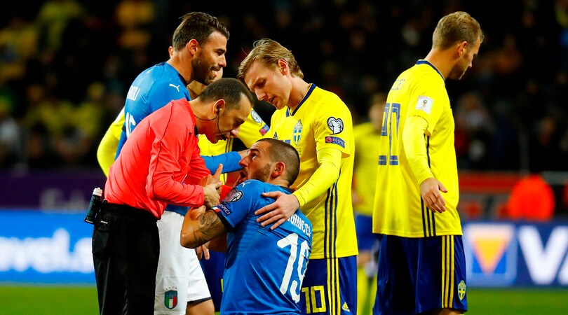 Italia, Bonucci giocherà con una maschera
