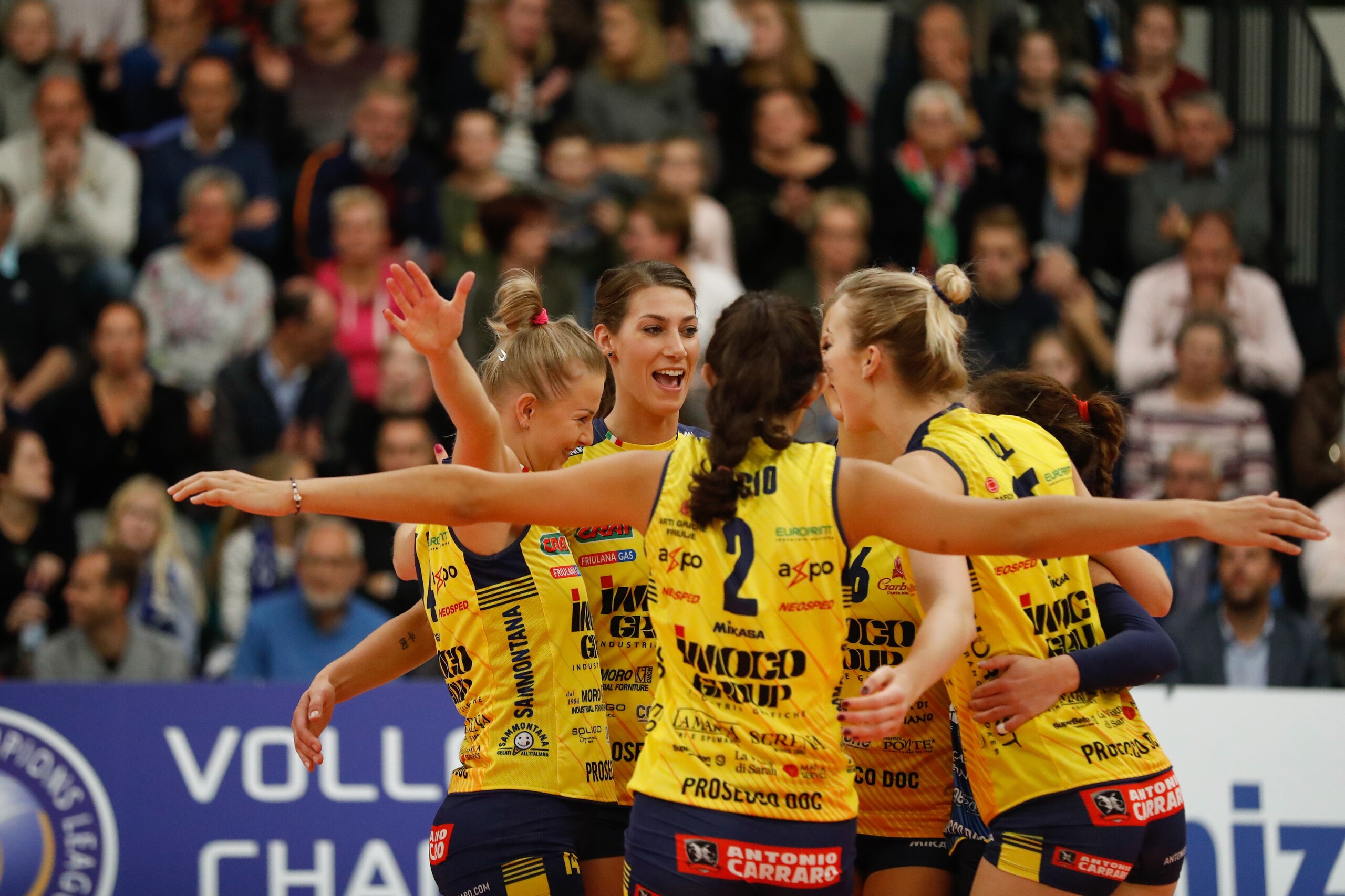 Volley: Champions Femminile, Conegliano batte lo Sliedrecht in tre set