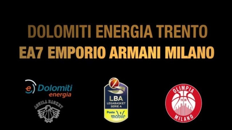 Dolomiti Energia Trento-EA7 Emporio Armani Milano