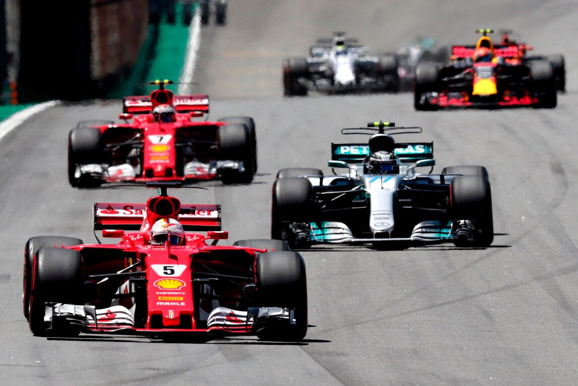 F1, Gp Brasile: vince Vettel, Raikkonen terzo