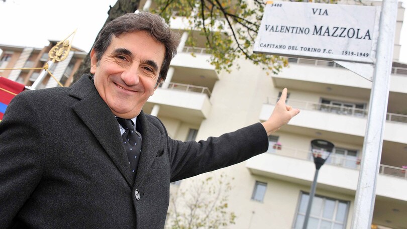 Urbano Cairo all’inaugurazione della Via Valentino Mazzola a Milano