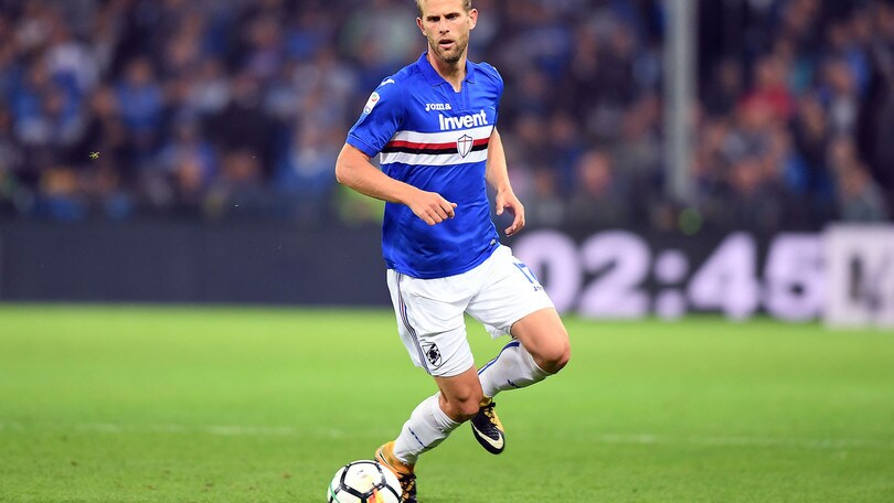 Serie A Sampdoria, la ripresa. Andersen e Strinic personalizzato