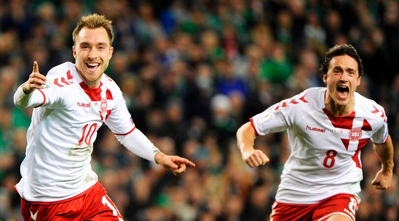 Irlanda-Danimarca 1-5: Eriksen fa tris e conquista il Mondiale