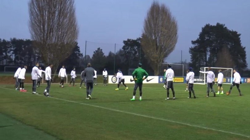 Icardi arriva ad Appiano con l'elicottero