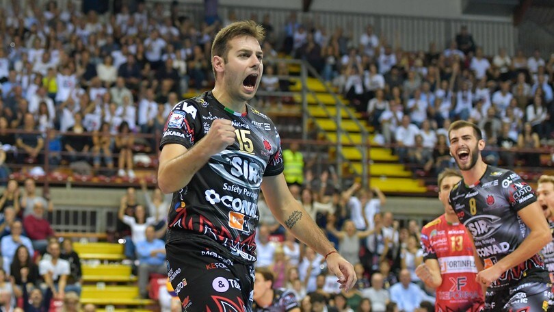 Volley: Superlega, Perugia batte anche Trento e torna in vetta da sola