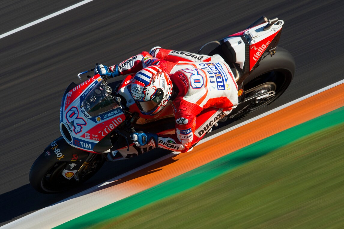 MotoGp, Dovizioso: «Primi test utili per capire la prossima moto»