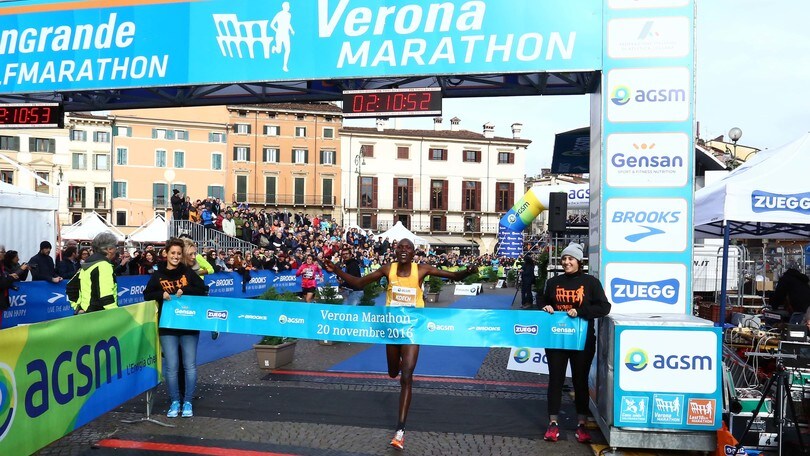 Il Campionato Italiano di maratona si disputa all'Agsm Veronamarathon
