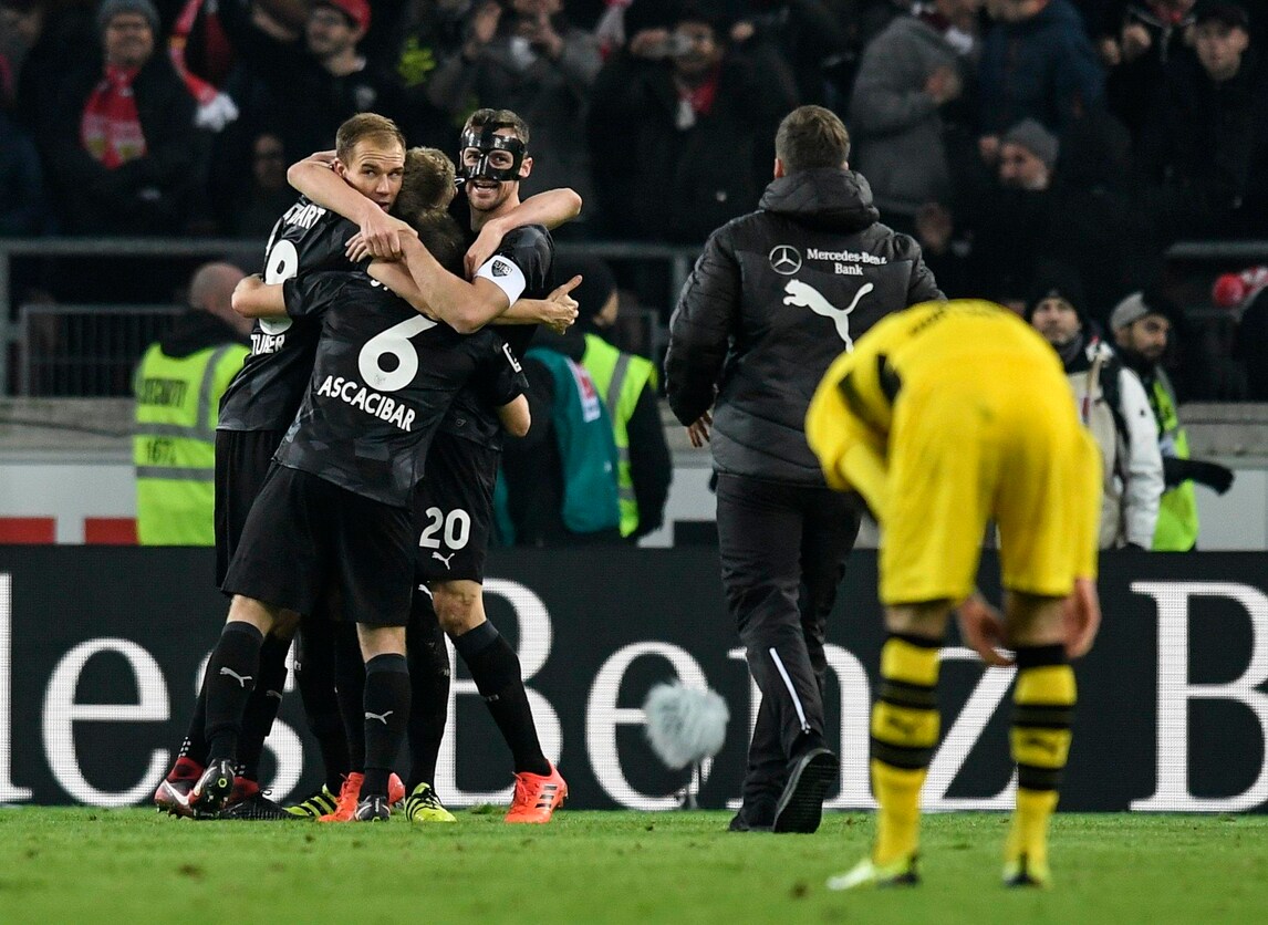 Bundesliga, Stoccarda-Borussia Dortmund 2-1: pesa l'assenza di Aubameyang